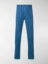 Incotex Slim-fit Trousers In Blue