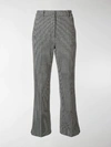 SPORTMAX HOUNDSTOOTH TROUSERS,2136018660013305410