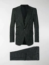 DOLCE & GABBANA PINSTRIPED THREE-PIECE SUIT,GK5BMTFRBCO13702991