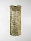 GIANLUCA CAPANNOLO SEQUINNED COCKTAIL DRESS,19EA12845013713181
