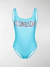 Alberta Ferretti One-piece Swimsuits In Blue