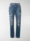 DOLCE & GABBANA DISTRESSED EFFECT JEANS,13742178