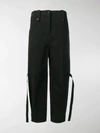 GIVENCHY TIE DETAIL TROUSERS,BW50DX11VH13946174