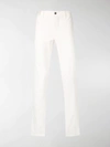 Incotex Slim Fit Chinos In White