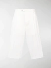 Maison Margiela High-waisted Shorts In White