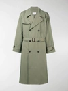 MAISON MARGIELA GABARDINE TRENCH COAT,S30AH0094S4941713765956