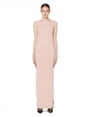 ANN DEMEULEMEESTER PINK COTTON TANK DRESS,1901-2484-241-035