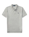 Polo Ralph Lauren Short-sleeve Logo Embroidery Polo Shirt In Gray