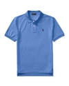 Polo Ralph Lauren Short-sleeve Logo Embroidery Polo Shirt In Blue