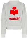 ISABEL MARANT ÉTOILE MOBY LOGO SWEATSHIRT