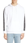 GIVENCHY REGULAR FIT LOGO HOODED SWEATSHIRT,BMJ02K30AF