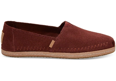 Toms Muskat Suede Women's Classics Slip-on Shoes In Brown