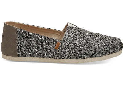 Toms Birch Technical Knit Men's Classics Slip-on Shoes In Gray