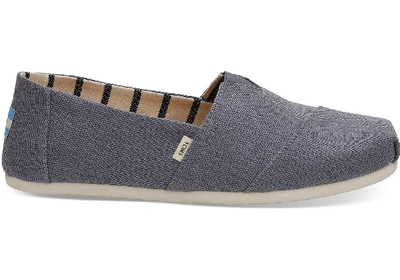 Toms Shade Heritage Canvas Men's Classics Venice Collection Slip-on Shoes In Grey