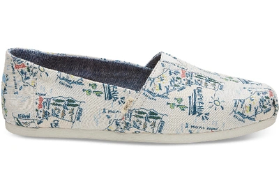 Toms Road Trip Women's Classics Slip-on Shoes In White