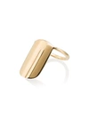 ASHERALI KNOPFER ASHERALI KNOPFER FINGERNAIL RING - GOLD