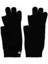 RICK OWENS SNAP BUTTON GLOVES