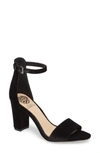 Vince Camuto Corlina Ankle Strap Sandal In Nectar Patent Leather