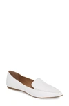 STEVE MADDEN Feather Loafer Flat,FEATHER