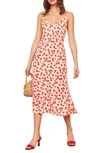 Reformation Alexandra Midi Dress In Daisy Days