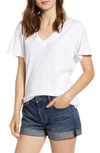 CURRENT ELLIOTT THE PERFECT V-NECK TEE,PC-0-0181-TP02198