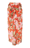 MARA HOFFMAN IZZI FLORAL-PRINT COTTON PAREO,723279