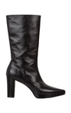 Dorothee Schumacher Urban Coolness Leather Platform Boots In Black