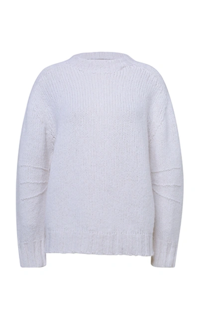Dorothee Schumacher Heavenly Touch Cashmere Pullover Jumper In White