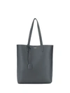 Saint Laurent Medium Shopper Tote In Blue