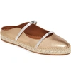 MALONE SOULIERS SIENA ESPADRILLE FLAT,SIENNA MS 3