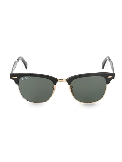 Ray Ban 'clubmaster' Sunglasses In Black