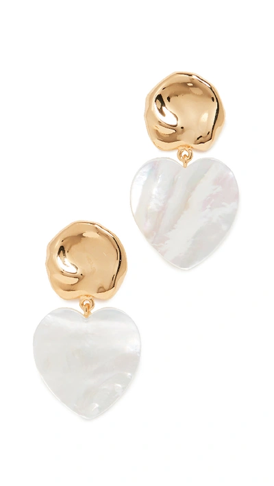Lizzie Fortunato Venice Earrings In Pearl