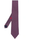 FERRAGAMO GANCINI PRINT TIE