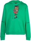 Mostly Heard Rarely Seen 8-bit Knock Out Hoodie In Green