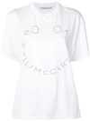 Stella Mccartney Printed Cotton T-shirt In White