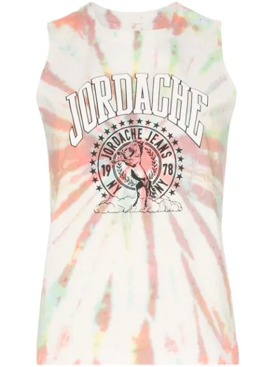 Jordache Tie-dye Tank Top In Tidy