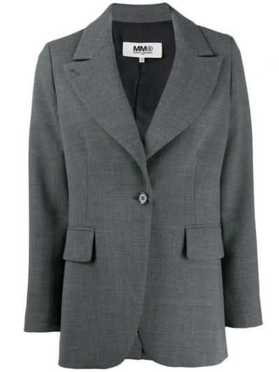 Mm6 Maison Margiela 灰色 Suiting 西装外套 In Grey