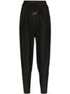 CHARLI COHEN SABER MATTE TAPERED TROUSERS