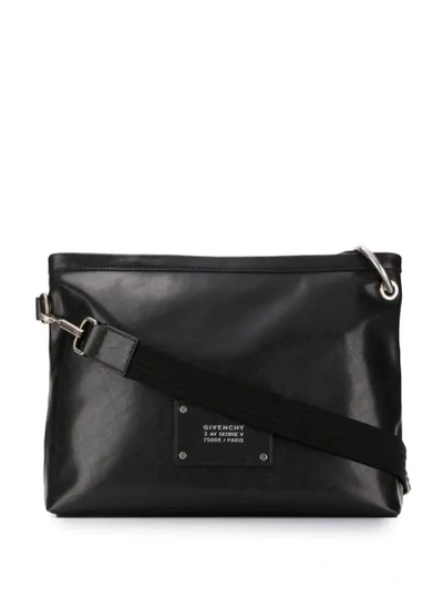 Givenchy Black Logo Tag Crossbody Bag