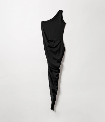 one shoulder vian dress Modern Day Glam One Shoulder Asymmetrical Maxi Dress in Berry