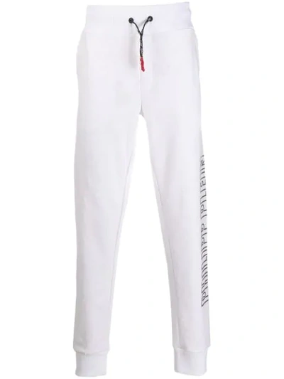 Philipp Plein Side Logo Track Pants - 白色 In White