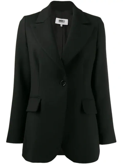 Mm6 Maison Margiela 黑色 Suiting 西装外套 In Black