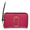 MARC JACOBS MARC JACOBS PINK SMALL SNAPSHOT STANDARD CONTINENTAL WALLET