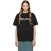 MARC JACOBS MARC JACOBS BLACK NEW YORK MAGAZINE EDITION THE LOGO T-SHIRT