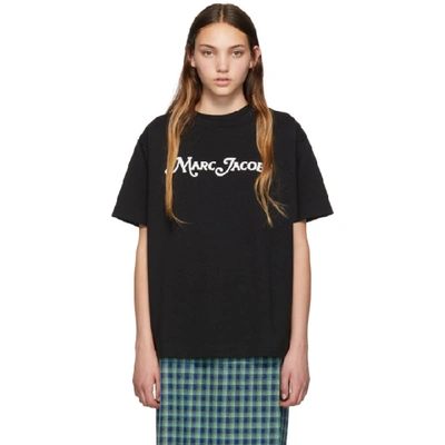 Marc Jacobs Black New York Magazine Edition 'the Logo' T-shirt