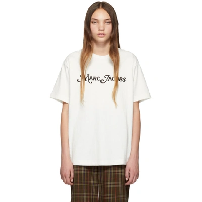 Marc Jacobs X R.crumb The Logo T-shirt In White