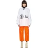 MM6 MAISON MARGIELA MM6 MAISON MARGIELA WHITE OVERSIZED LOGO SHIRT