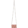 BURBERRY RED & WHITE JESSIE CH CROSSBODY BAG