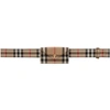 BURBERRY BURBERRY BEIGE VINTAGE CHECK ENVELOPE BELT