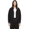 BURBERRY BURBERRY SSENSE EXCLUSIVE BLACK RAGLAN HOODIE